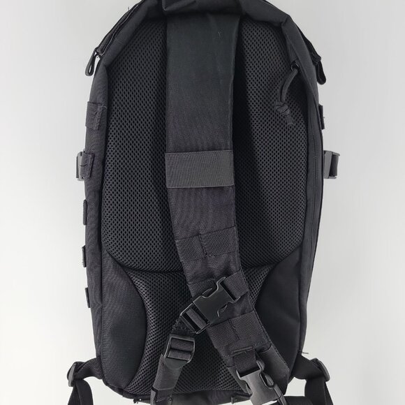 Highland Tactical Black MOLLE Backpack EDC Range Bug Out Bag - Picture 6 of 15